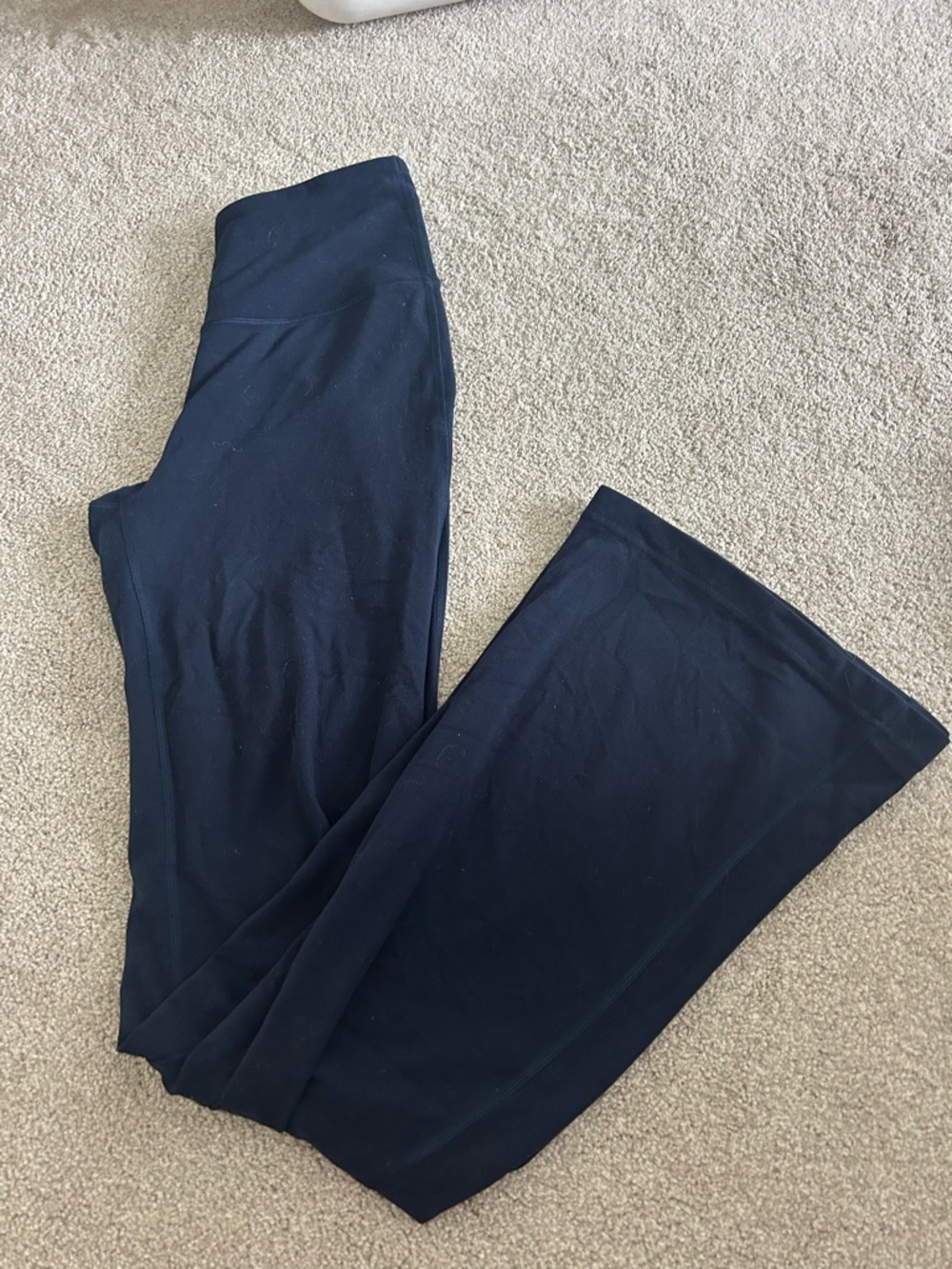 Navy Flared Lululemon Leggings